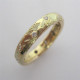 18ct Gold Organic Ring