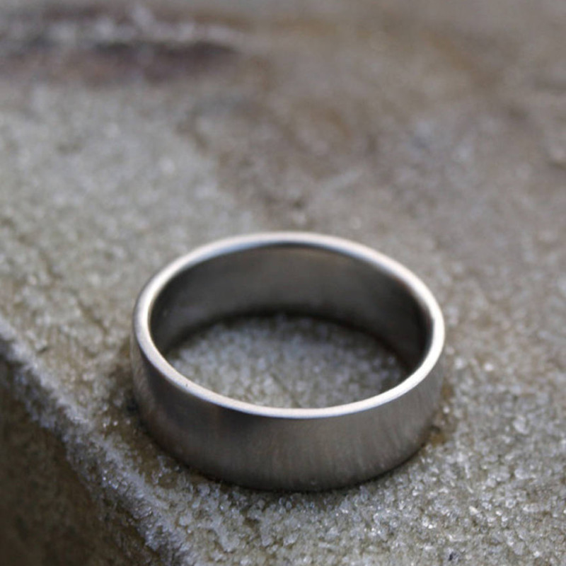 6 mm wide wedding band
