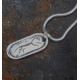 Uffington Horse Silver Pendant