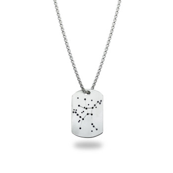 Personalised Constellation Dogtag, Myths From The Gods