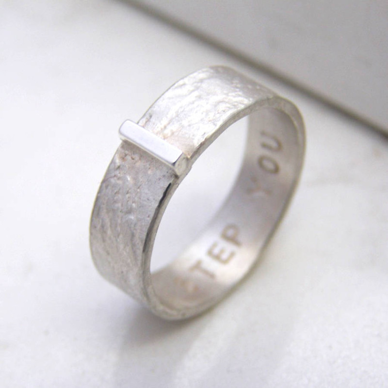 Personalised Contemporary His and Hers Rings Personalised contemporary his and hers rings product view