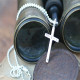 Personalised Love And Protect Cross Mens Chain