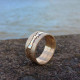 Personalised Double Coastline Ring