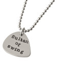 Personalised Men's Plectrum Chain Personalised men's plectrum chain product image