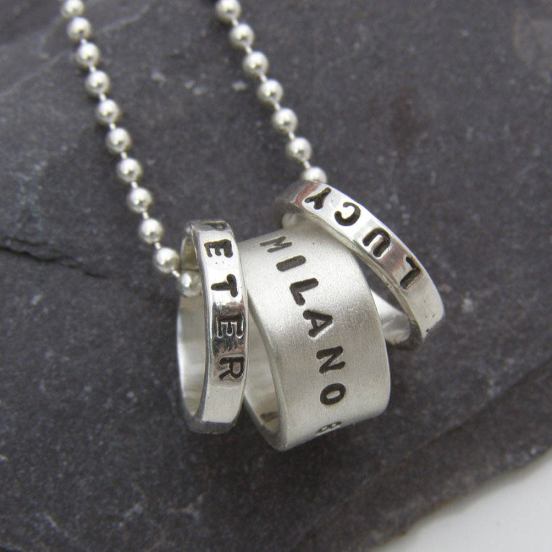 Personalised Hoop Pendant Personalised Hoop Pendant product image
