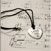 Personalised Guitar Plectrum Pendant