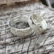 Personalised Mountain Landscape Skyline Ring