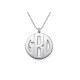 Personalised Mens Monogram Necklace