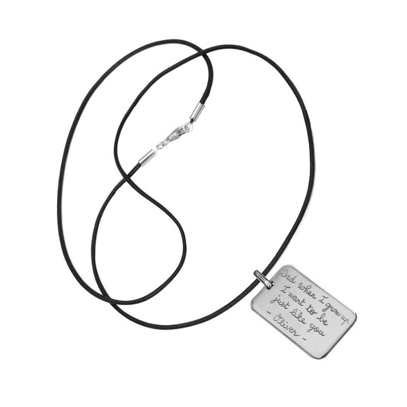 Men’s Personalised Dog Tag Necklace Men’s personalised dog tag necklace