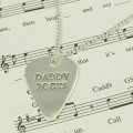 Personalised Men's Plectrum Necklace Personalised men's plectrum necklace product image