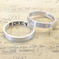 Personalised Remember Your Story Ring Personalised Remember Your Story Ring product view