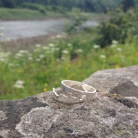 Personalised River Ring