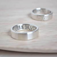 Silver Secret Message Ring