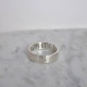 Silver Secret Message Ring