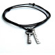 Personalised Silver Key Necklace