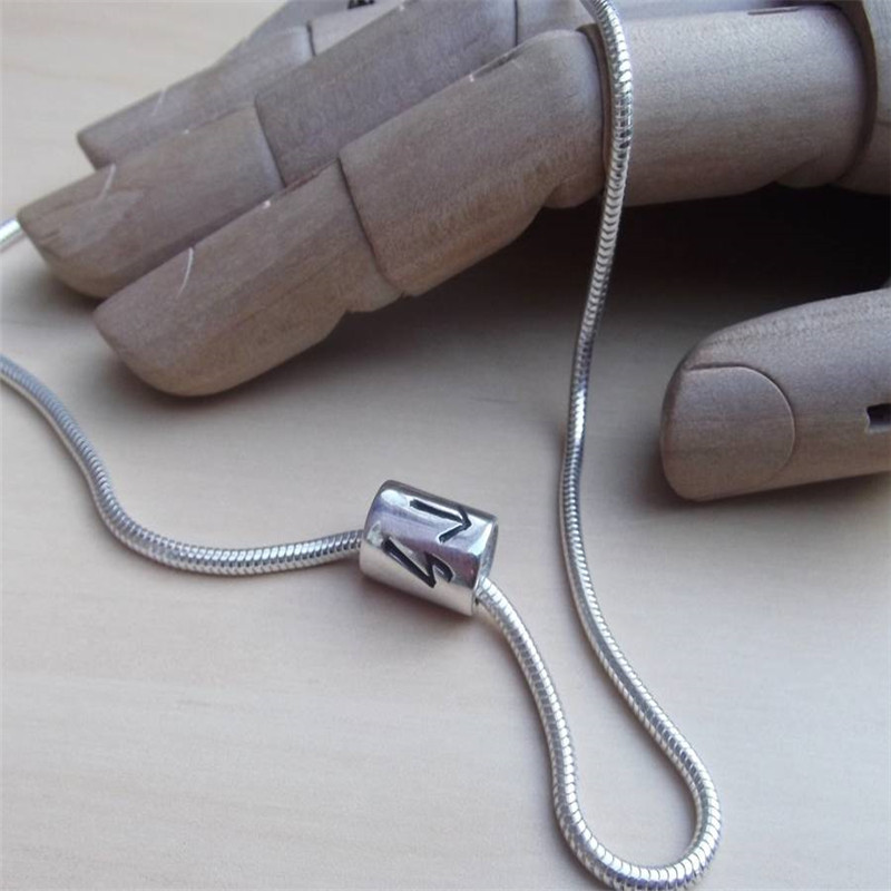 Personalised silver rune thong necklace product view