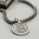 Personalised Silver St Christopher Charm