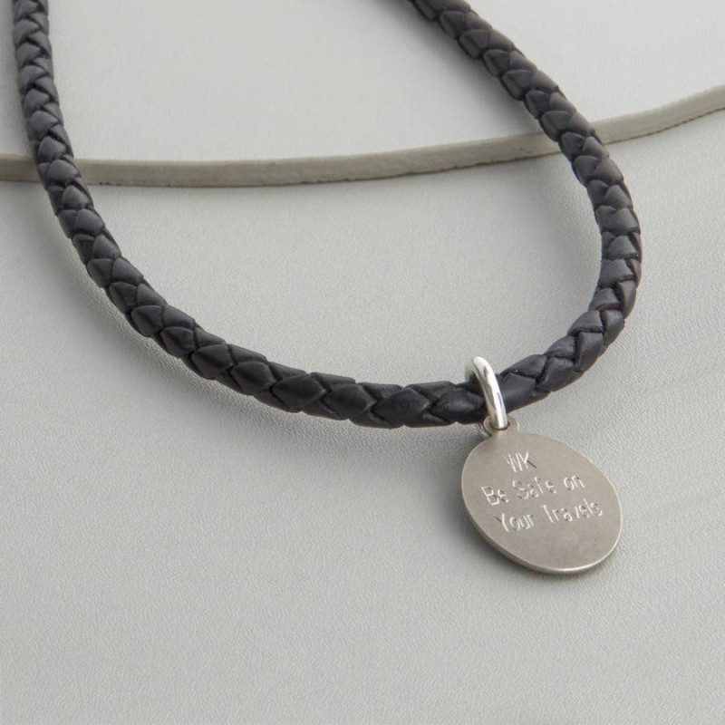 Personalised St Christopher Necklet Personalised St Christopher necklet pendant