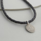 Personalised Sterling Silver St Christopher Necklet