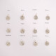 Personalised Silver Zodiac Necklace