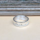 Personalised City Skyline Ring