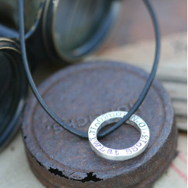 Personalised Time Travellers Mens Chain