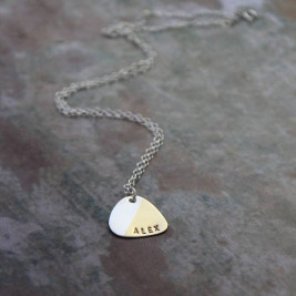 Personalised Plectrum Necklace