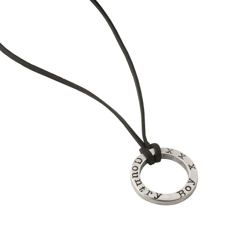 Personalised Urban Ranch Bolo Men's Chain Detail Personalised Urban Ranch Bolo men's chain detail