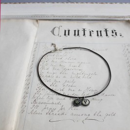 Personalised Vintage Letter Necklace