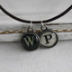 Personalised Vintage Letter Necklace