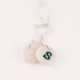 Personalised Porcelain Initial Charm