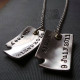 Piece Of My Heart Curved Dog Tags