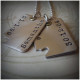 Piece Of My Heart Dog Tags