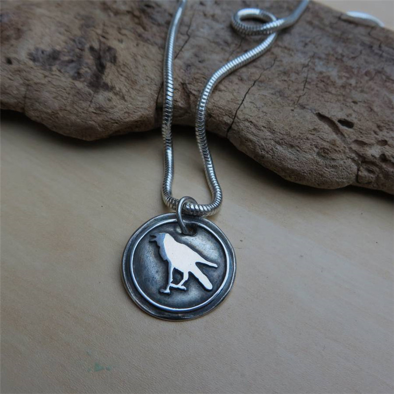 Raven Silver Pendant Raven Silver Pendant product image