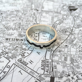 River Thames Cutout Ring