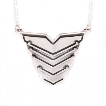 Romeo Necklace Oxydised Silver