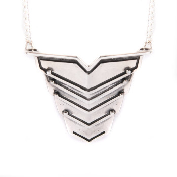 Romeo Necklace Oxydised Silver