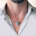 Romeo Oxydised Silver Necklace Romeo Oxydised Silver Necklace product image