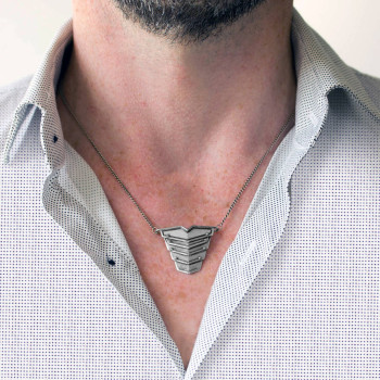 Romeo Necklace Oxydised Silver Romeo Necklace Oxydised Silver
