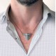 Romeo Necklace Oxydised Silver
