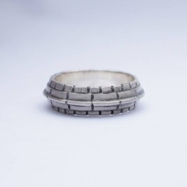 Roof Silver Ring