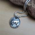 Running Fox Silver Seal jewellery
