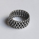 Silver Chainmail Ring