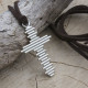 Large Silver Cross Necklace