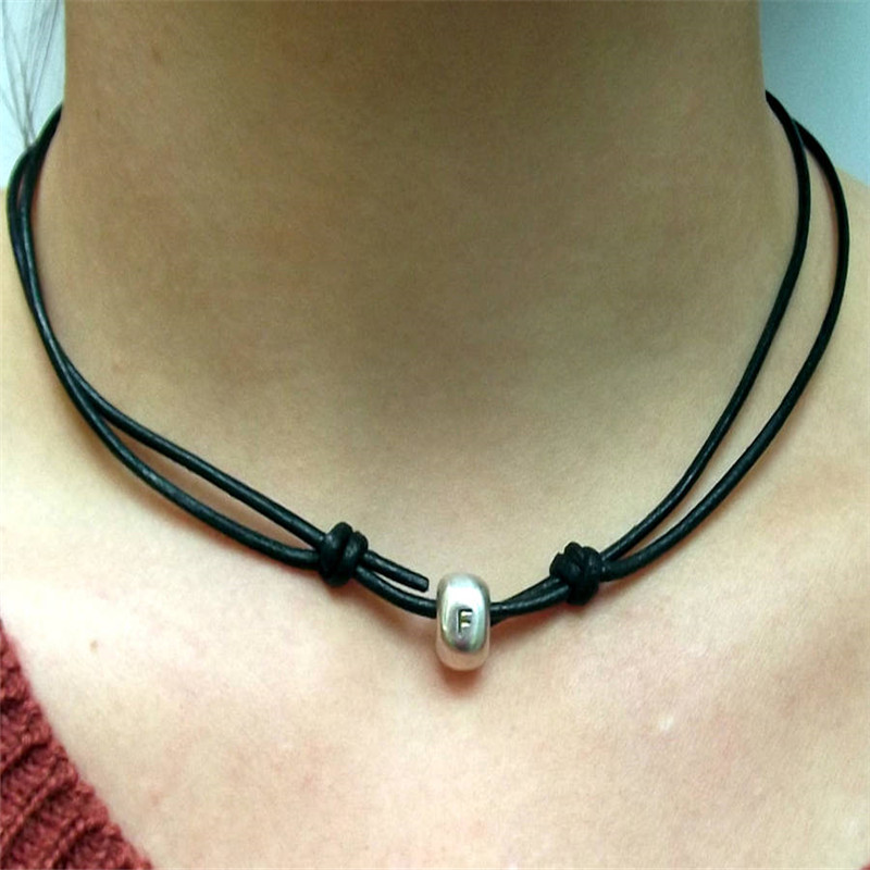 Personalised Silver Nugget Necklace product image