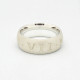 Silver Roman Numeral Ring