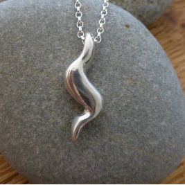 Silver Serpent Necklace