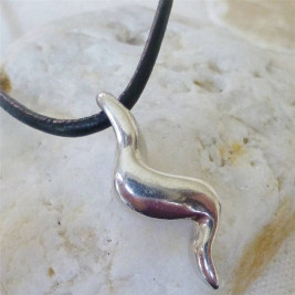 Silver Serpent Necklace