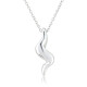 Silver Serpent Necklace