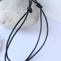 Silver shark tooth necklace